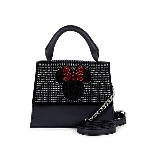 Disney Minnie Mouse Mini Rhinestone Blind Bag Purse - Picture 3 of 5